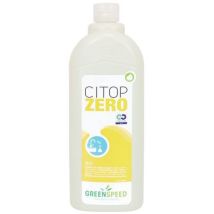 Greenspeed - Geconcentreerd vloeibaar vaatwasmiddel - 1 L - Zonder parfum - EU Ecolabel - 100% recyclebare fles