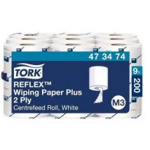 Minirol Tork Wit 200 Vellen, - Tork