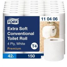 Tork - Toiletpapier 4-laags Wit - 6 Rollen - Extra Zacht & Premium