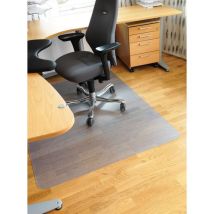 Matting - Vloerbeschermingsmat Standaard - 100x120 cm - Transparant - 1.8 mm dik - 100% Recyclebaar PET