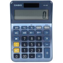 Casio - Kantoorrekenmachine MS-80E - 8 cijfers, LCD scherm, Zonne/batterij voeding
