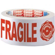 Polypropyleentape Tesa Fragile - 66mx50mm Inc, - Tesa