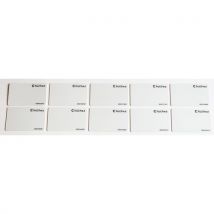 Set Lezer + Badges Bankpas Themis-box - 10 Werknemers, - Huchez
