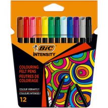 Kleurenviltstiften Intensity - Diverse Kleuren - Bic, - BIC