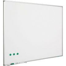 Whiteboard, Hygiënisch Emaille, Softline - Alu-profiel 120x150 Cm, - Smit Visual