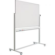 Kantelbord Whiteboard, Dubbelzijdig Wit Emaille 90x120 Cm, - Smit Visual