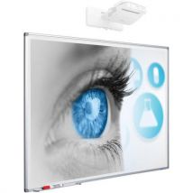 Projectiebord (16:9), Low Gloss, Softline Profiel 120x214 Cm, 95, - Smit Visual