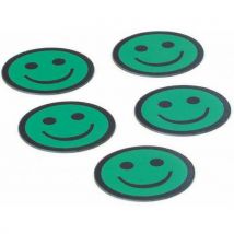 Smit Visual - Impressiemagneetfolie 'Face', groen, set van 5 - Smit Visual