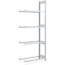 Bandenstelling Aanbouw 2500x1008x424 Glansverzinkt 4 Niveau, - Bito