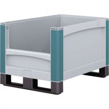 Heavy duty bak SL LxB 800x600 mm - grijs - Bito - Bito