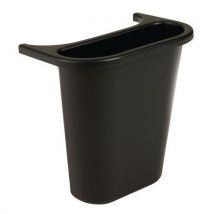 Rubbermaid - Bak voor afvalscheiding voor rechthoekige afvalbak zwart 4,5 l - Rubbermaid