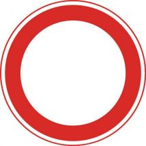 Verbodsbord - C1 - Verboden toegang voor alle voertuigen - Relexim