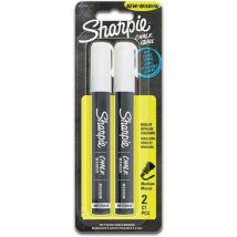 Sharpie Chalk krijtstift wit medium ronde punt - Brand