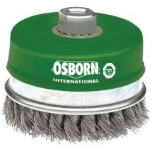 Coupevormige Borstel Draaddrs: 0,5mm Draadmat: Rvs, - Osborn