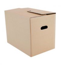 Verhuisdozen - Dubbelgolf Kraftkarton 480x320x360mm - Sterk & Betrouwbaar