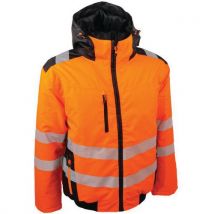 Singer Safety - Weerbestendige jas met hoge zichtbaarheid. Aviator type, warm en comfortabel