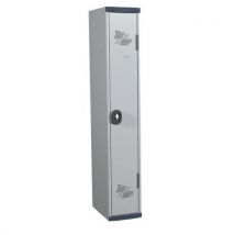 Garderobekast 1 kolom Seamline Optimum - Breedte 300 mm - op sokkel - Acial - Acial