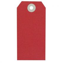 Amerikaans Label 140x70 Mm Rood,