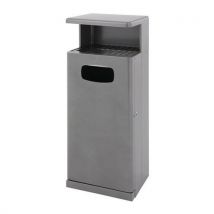 Buitenafvalbak met afdak 55 ltr - Vepabins - Vepabins