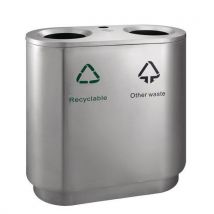 Afvalbak afvalscheiding 2x41 l - Vepabins - Vepabins