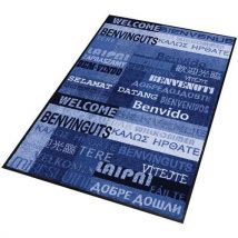 Decoratieve Entreemat New Welcome Blauw 1200x1800x6 Mm, - Notrax