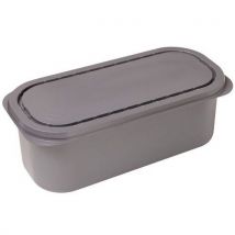 Ijsbak 5 Liter Polystyreen Grijs, - Matfer