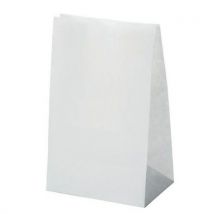 Draagtas voor groente en fruit van kraftpapier wit - Matfer - Matfer