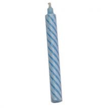 Kaars Gedraaid Standaard Model Blauwe Diameter 6 Mm, - Matfer