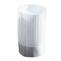 Koksmuts Met Band Non-woven 40 Laags Papier Hoogte 225 Mm, - Matfer