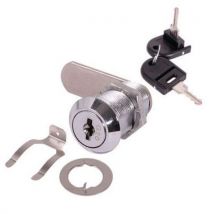 Gelijksluitend Kantelslot 1 19x30mm Verchroomd, - Ironmongery