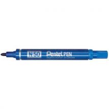 Pentel - Permanente markeerstift N50 - ronde punt - met dop - Pentel