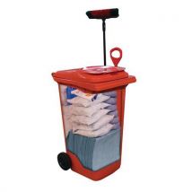 Set absorptiemiddelen in mobiele container 260 l Ikasorb - Ikasorb