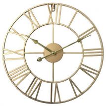 Klok Festival goudkleurig Ø40 cm - Orium - Orium