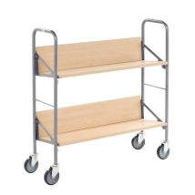 Archieftrolley Met 2 Schuin Aflopende Schappen 900x300x920mm, - Kongamek