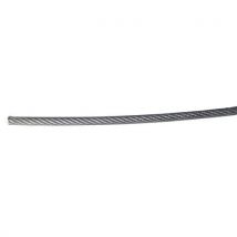 Gevormde staalkabel met mantel van pvc-kristal, op haspel - hefvermogen 50 tot 480 kg - Godet
