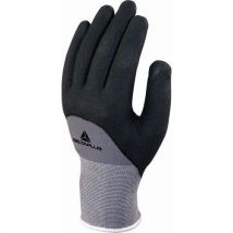 Delta Plus - Handschoen Polyamide Spandex Nitril maat 15 Grijs-Zwart