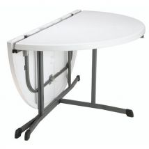 Ronde tafel die twee keer kan worden ingeklapt - Kruisvoet - Lifetime - Lifetime