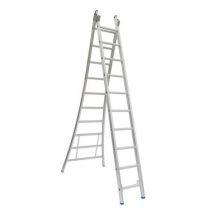 Reformladder Met Uitgebogen Voet 2 X 8 - Multifunctioneel, - Solide