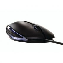 Muis Cherry Gentix Met Snoer Zwart, - Cherry