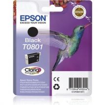 Inktcartridge - T0801 - Zwart - Epson, - Epson