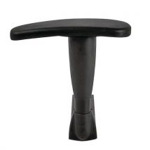 Instelbare Armleuningen Alubasic Kl.:zwart Kleur: Zwart, - Topstar