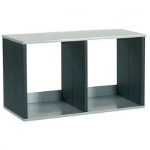 Sorteerunit Set Voor Ordners Kleur: Grijs Rdeelschotten:2, - Paperflow