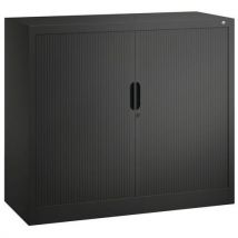 Roldeurkast 2 Legborden H1030xb1200xd420mm, Antraciet, - CP