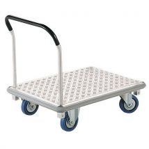 Wagen Met Aluminium Legbord 500 Kg, - Larbaletier
