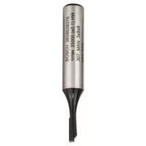 Bosch - Vingerfrees PRO, 1 groef - 8 mm schacht, 3 mm boordiameter - Rechte groeffrees