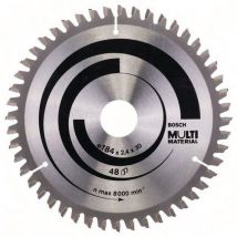 Cirkelzaagblad Multi Material, 184 X 30 X 2,4 Mm, 48t, - Bosch