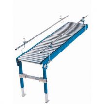 Transportband Met Stalen Rollen 2000 X 876 Mm - Afstand 75 Mm, - Somefi
