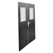 Klapdeur Werkplaatswand Glas E Ingang:2,03 M Ral: 7043,