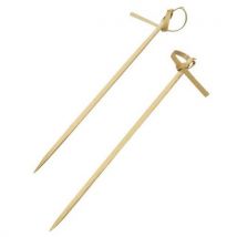 Cocktailprikker Bamboe Met Lus Lengte 120 Mm, - Matfer