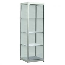 Vierkante vitrine - Met verlichting